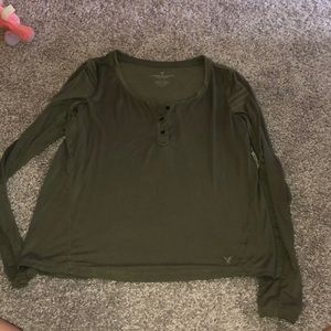 Long sleeve army green
